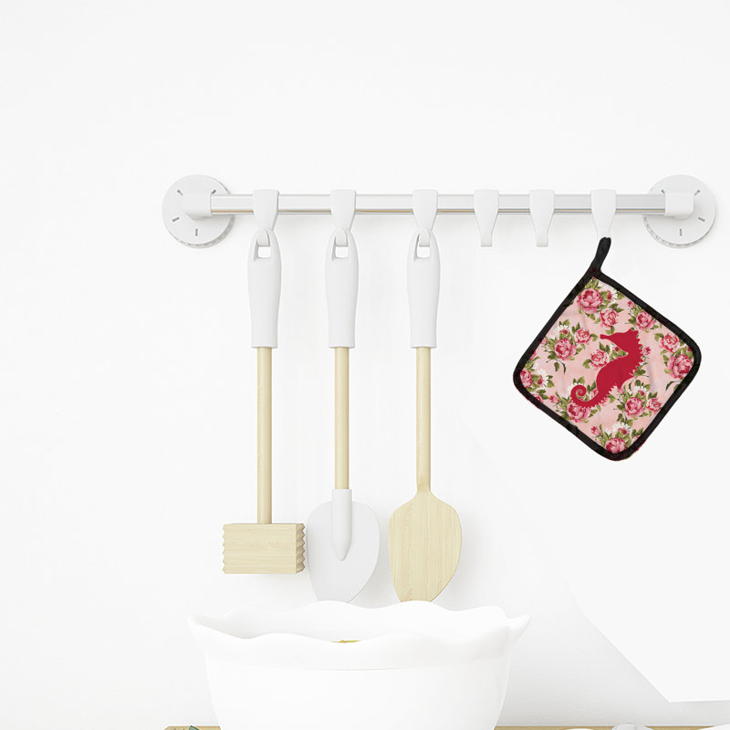 Cuisinier poignée east urban home hippocampe, Rose