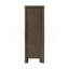 Commode 6 tiroirs chêne foncé