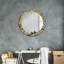 Huldar Glass Flat Wall Mirror
