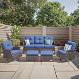 Buenhomino 5 Person Outdoor Seating Group with Cushions