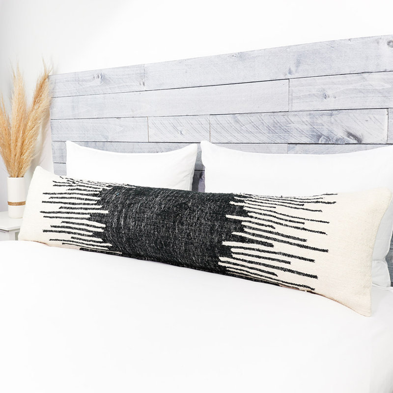 Taza Lumbar Rectangular Wool Pillow Cover