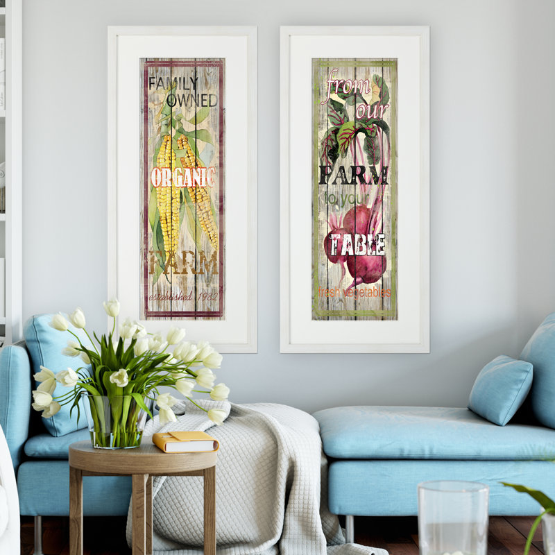 " Vegetable II " 2 - Pieces