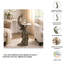 Table de bout sculpturale blanche