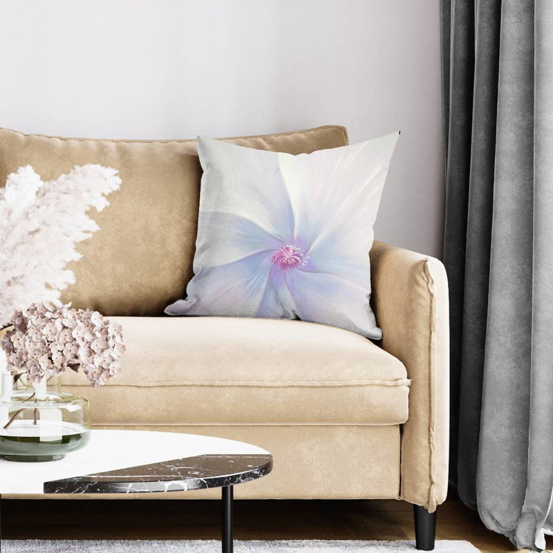 Petals - 20"x20" Throw pillow - Poly twill - Print on demand, Polyester/Polyfill, 20" H x 20" W