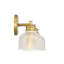 Besima 2 Light Ribbed Dimmable Vanity Light-569240