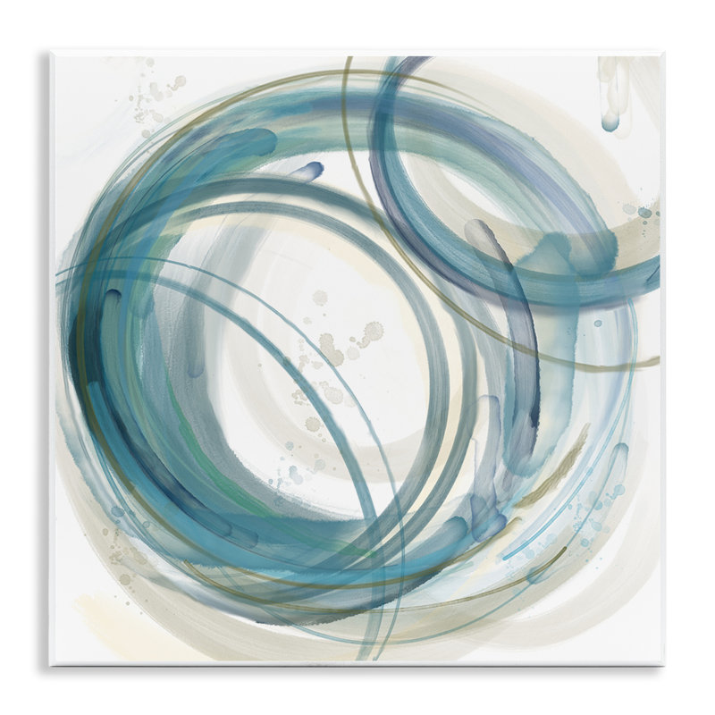 Round Circular Layered Shapes Wall Plaque Art, design by Nan