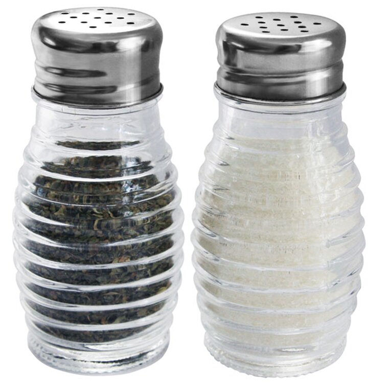 Crystalia USA Salt And Pepper Shaker Set