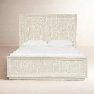 Oakes Solid Wood Panel Bed