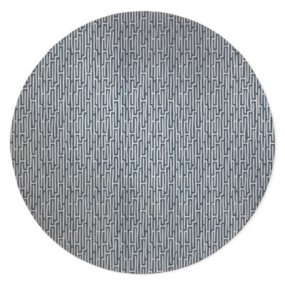 Twilight Labyrinth Non-Slip Outdoor Rug