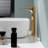 Nordic style marble bathroom cabinet