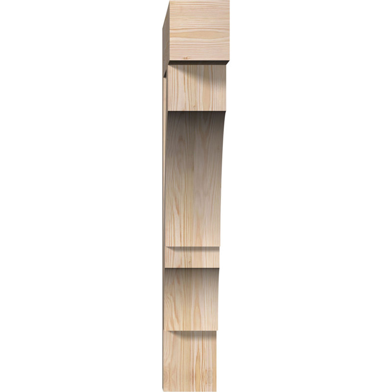 H 5,5 l, Sapin de Douglas lisse, L 5 1/2 po x P 32 po x H 38 po