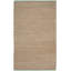 Tapis de couleur unie en jute / coton tissé à la main Doleman-22809358