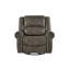 Fauteuil inclinable pivotant en microfibre Doniphan-1422215855