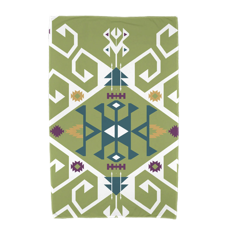 Serviette de plage Sabrina, Vert