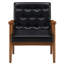 Fauteuil de chambre capitonné 29,5 po-476633112