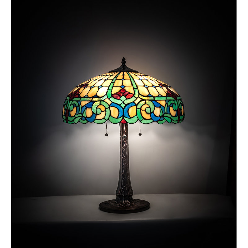 Meyda Tiffany & Stained Glass Table Lamp