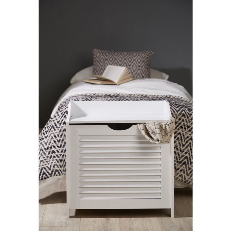 Wood Cabinet Laundry Hamper
