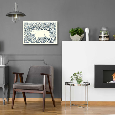«Farm Life IV» par Miranda Thomas, art mural en verre acrylique