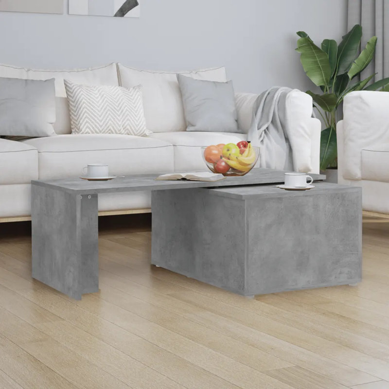 Table basse Aldos, Gris béton
