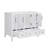 Murrieta 43'' Single Bathroom Vanity with Carrara Marble Top-836180590