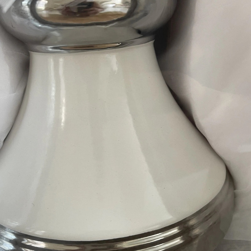 Caycen Table Vase 1, Silver