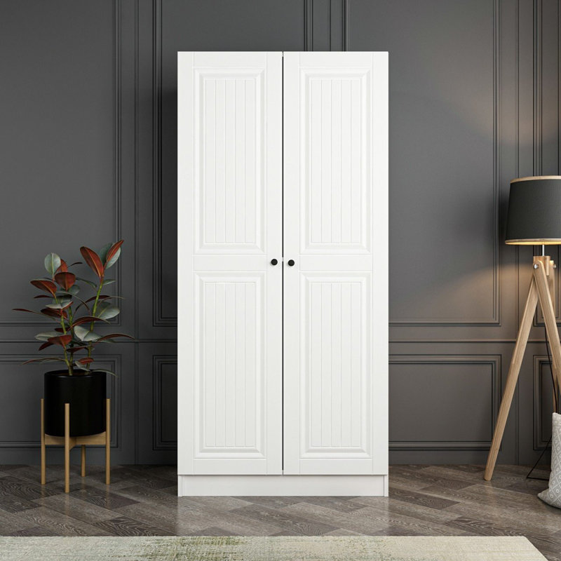 Reneta 100% MELAMINE COATED PARTICLE BOARD Wardrobe