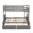 Twin Over Full Convertible Bunk Bed With 2 Storage Drawers-1228730302