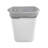 Sterilite Rectangular Wastebasket, Small Trash Can for Bathroom, Bedroom, Dorm or Office-100511515-98236145