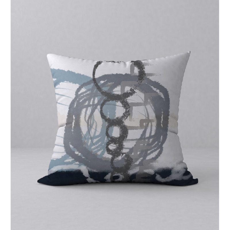 Housse de coussin carrée/insert, H 24 po x l 24 po
