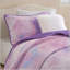 3 Pieces Twin Twin XL Watercolor Tie Dye Printed Quilt Set 68 x 90 Inch with Pillow-135278166