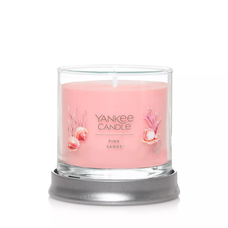 Signature Pink Sands Scented Candle, 4 oz Small Tumbler