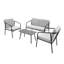 4 - Person Patio Dining Set Rectangular Table-910295569