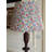 Chinese Vintage-Style Fabric & Solid Wood Floor Lamp