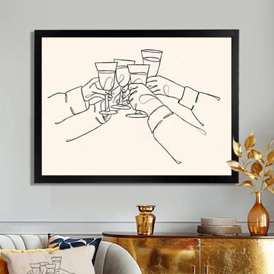 Geernium - Champagne Wall Decor
