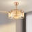 18" Ceiling Fan with Light, Remote Control 6-Speed Quiet Fan with Reversible Motor for Bedroom & Living Room