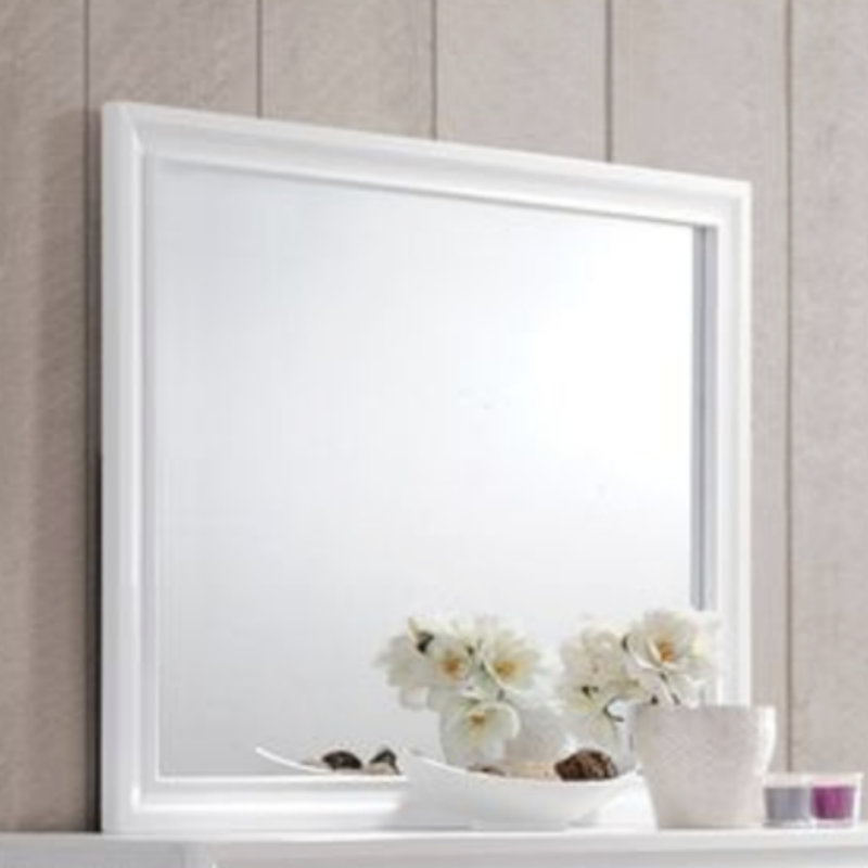 Miroir Naima, Blanc