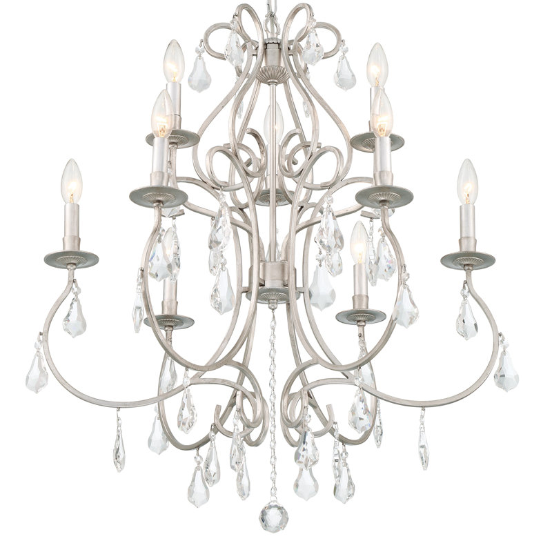 Archivaldo 9 - Light Candle Style Chandelier