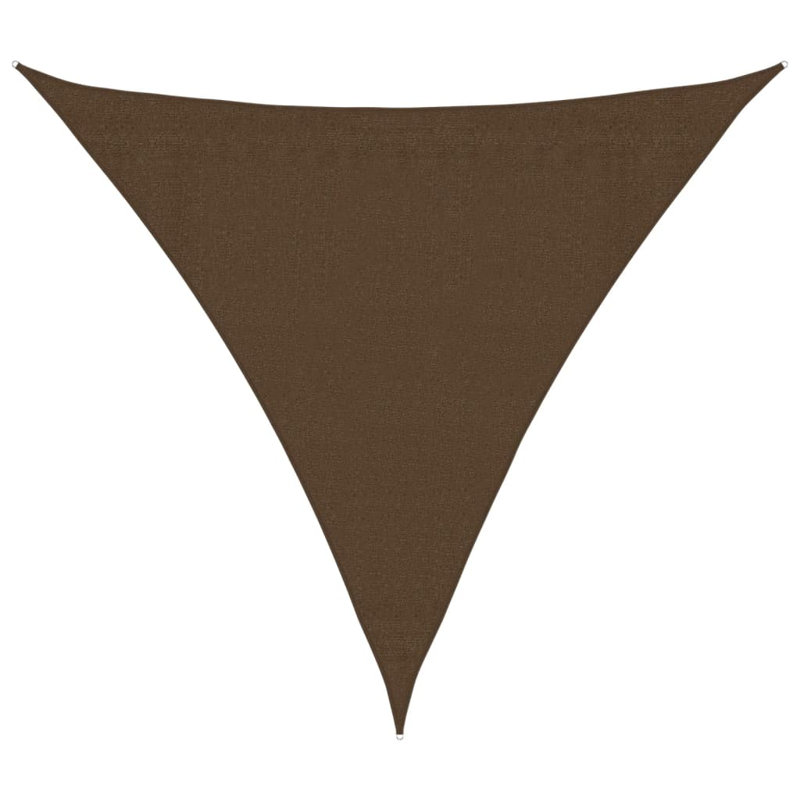 Siddharth 3.6m x 3.12m Triangular Shade Sail, Brown