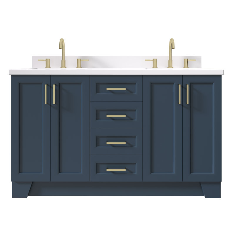 Fredrickson Double Vanity, Midnight Blue