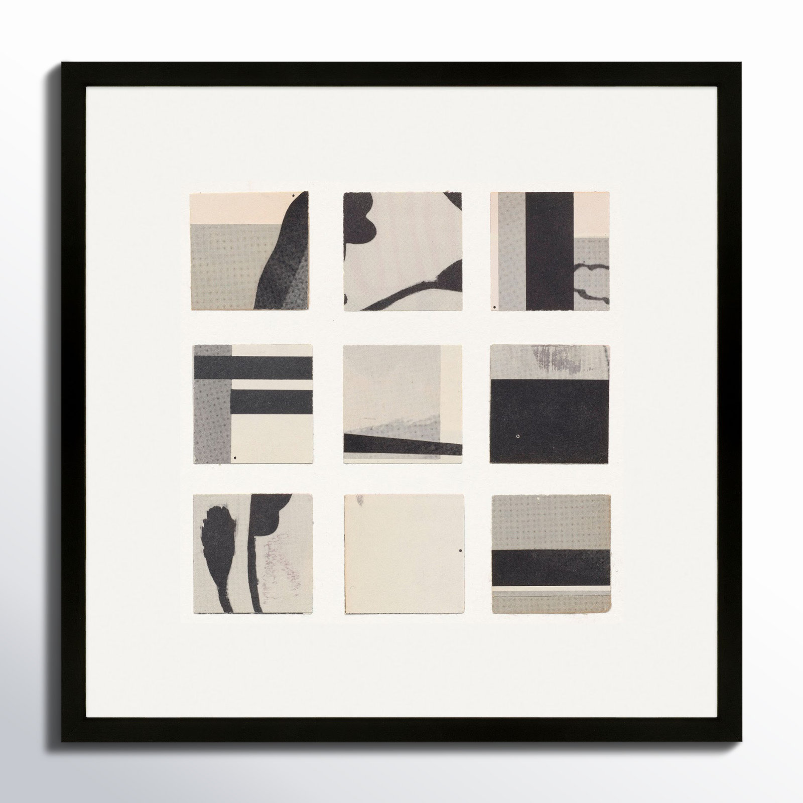 Lise "Pinpoint" Print, Black, 24" H x 24" W x 1.25" D