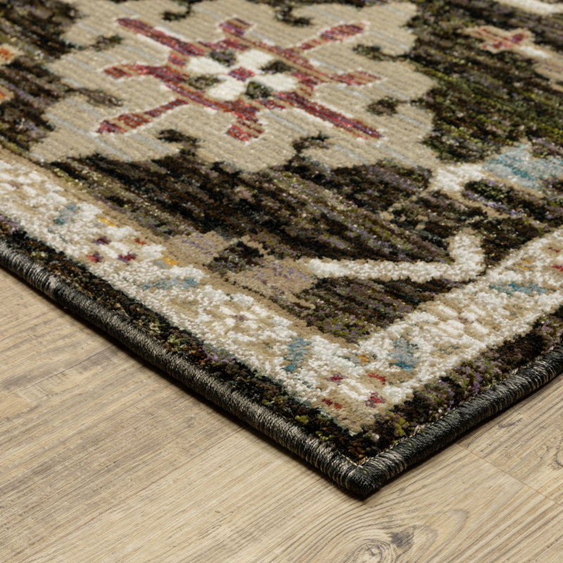 Ralena Oriental Indoor Rug, Rectangle 1'10" x 3'2"