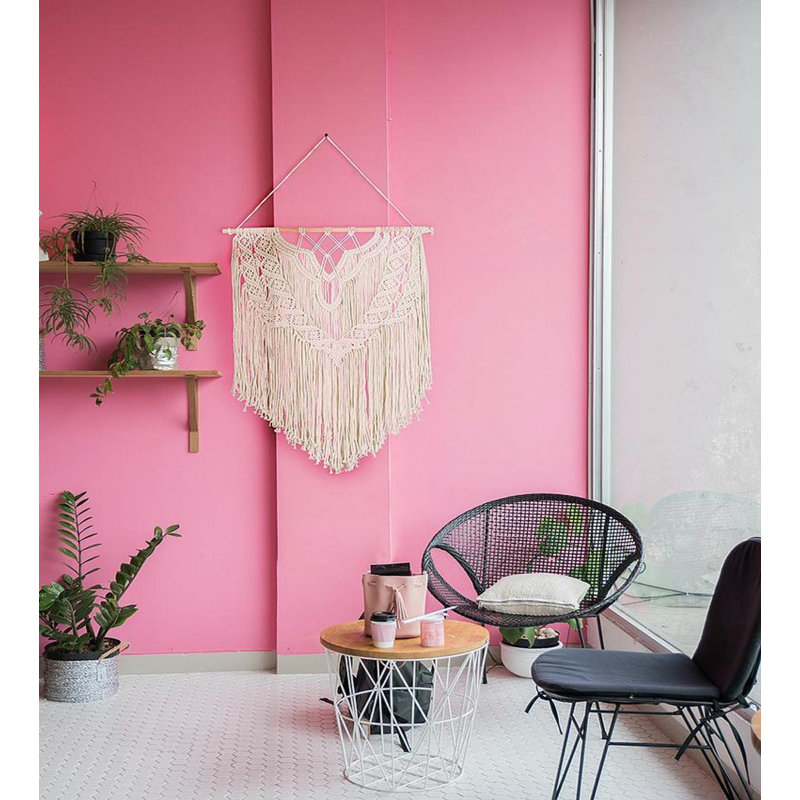 Fringed Macrame Wall Decor