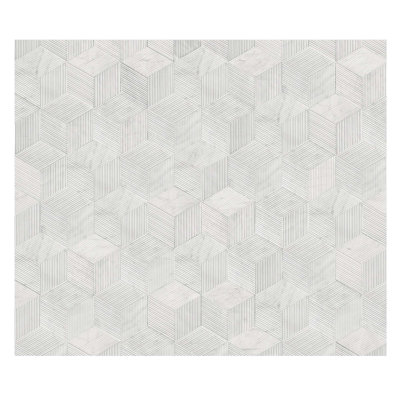 Carrelage hexagonal en pierre naturelle texturée 3D Hexagon pour mur, 1 boîte de 12 pièces