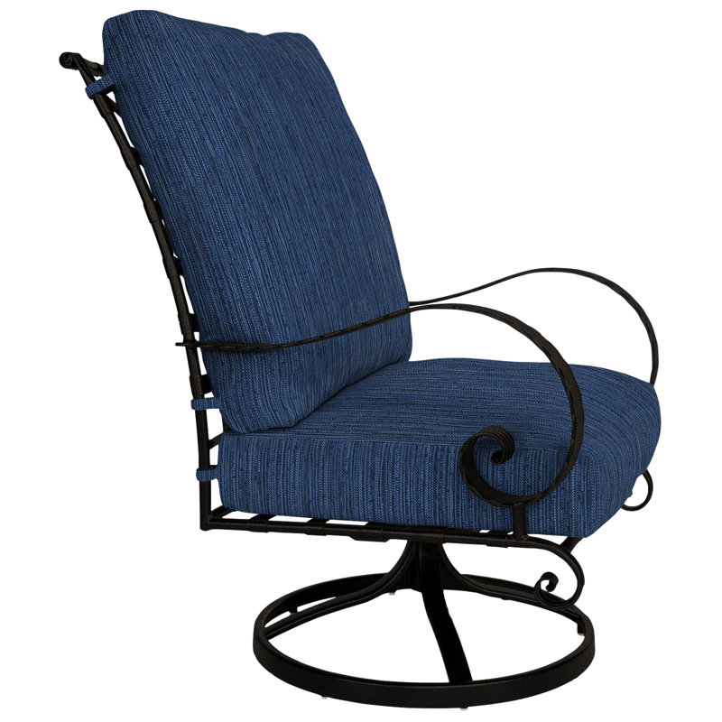 Classico Outdoor Rocker Chair, Carbon Black, Adena Shale