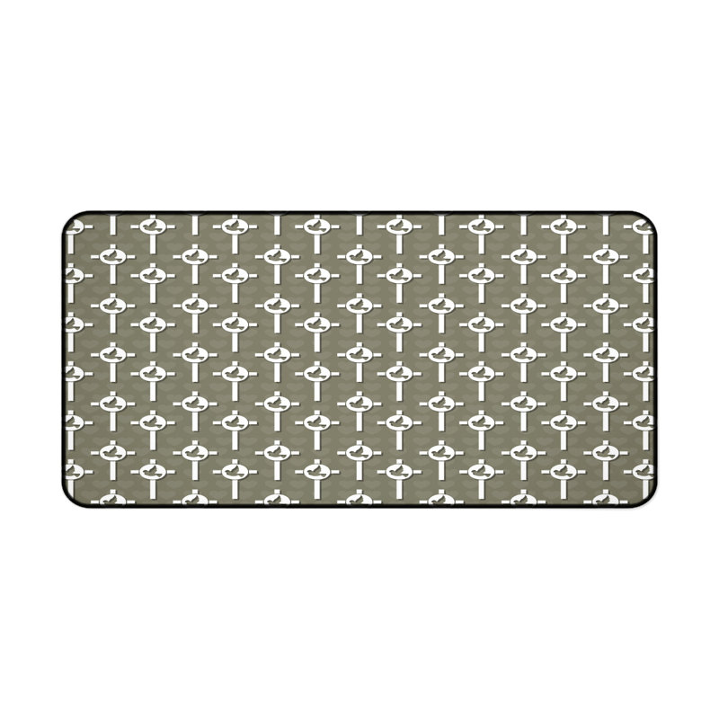 Polyester Desk Pad, 31.5x15.5