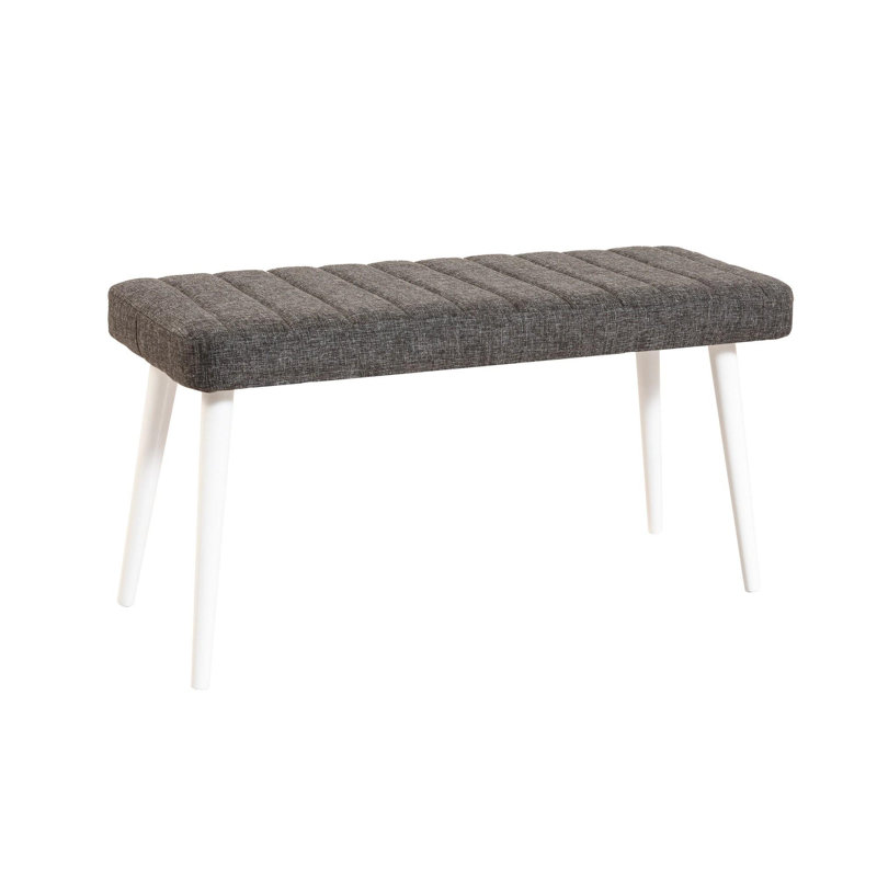 Ensemble de table et chaises de salle à manger, Blanc; anthracite, Blanc