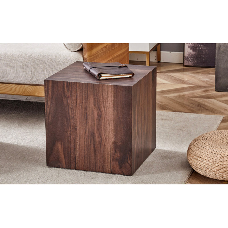 Table basse en bois MDF grain de bois - Design luxueux