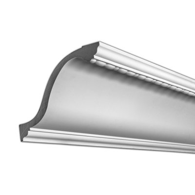 8-7/8 in x 7 in x 94-1/2 in Bead and Barril Polyurethane Crown Moulding Pro PK 15-1/2 LF