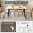 Khaleesie Rectangular Sintered Stone Ceramics Dining Table-215227951