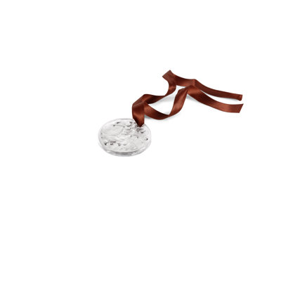Merles Et Raisins 0.24'' Handmade Crystal Holiday Shaped Ornament